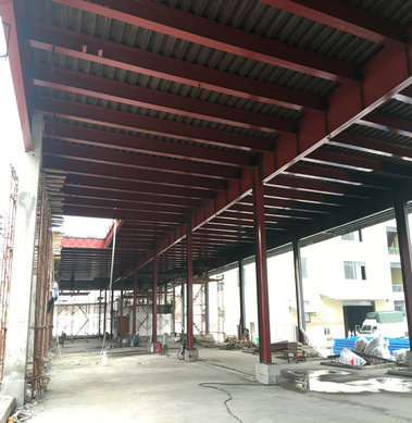 Steel structure cold storage in DingHao